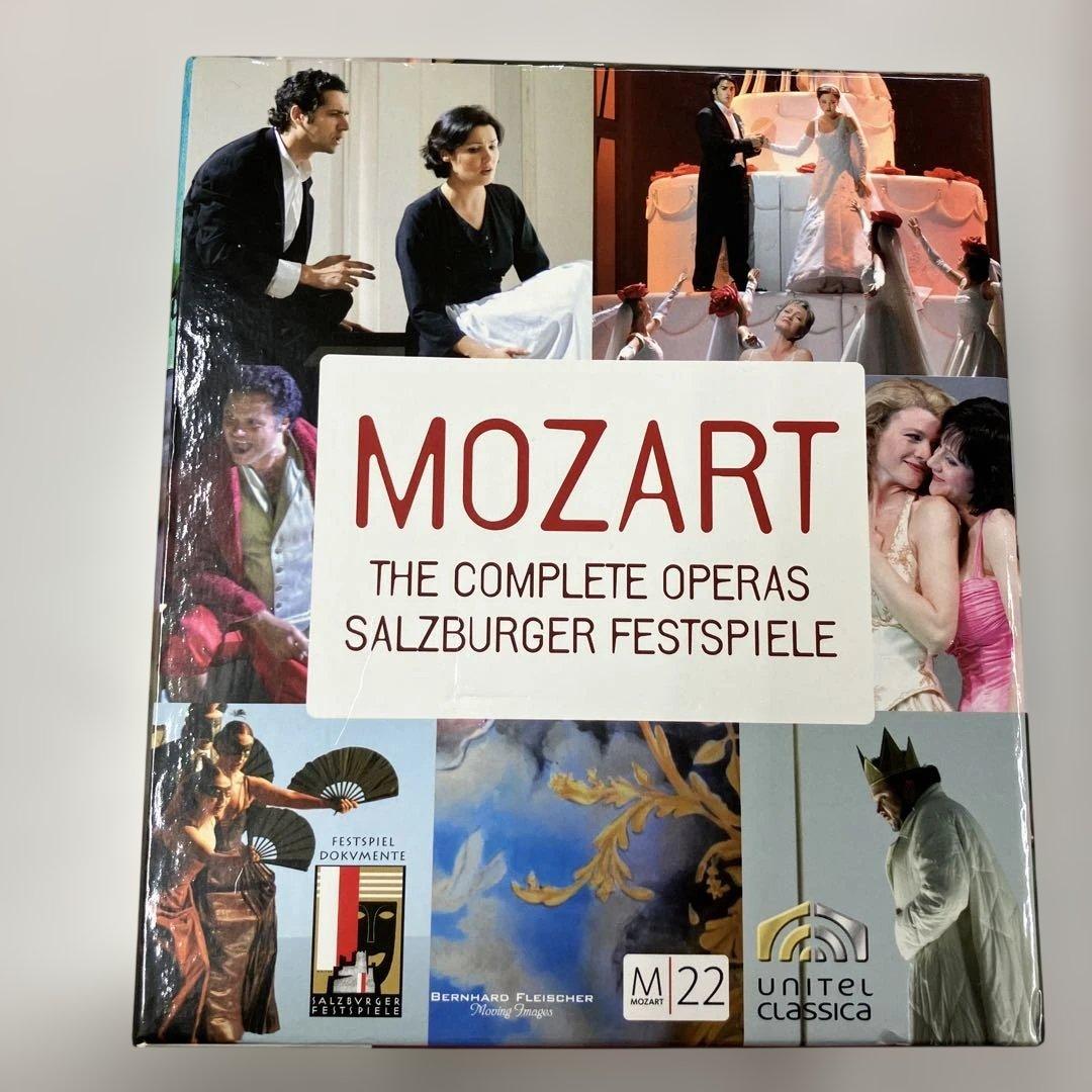 E1-1-02MOZARTモーツァルトのオペラ全集のDVDボックス
