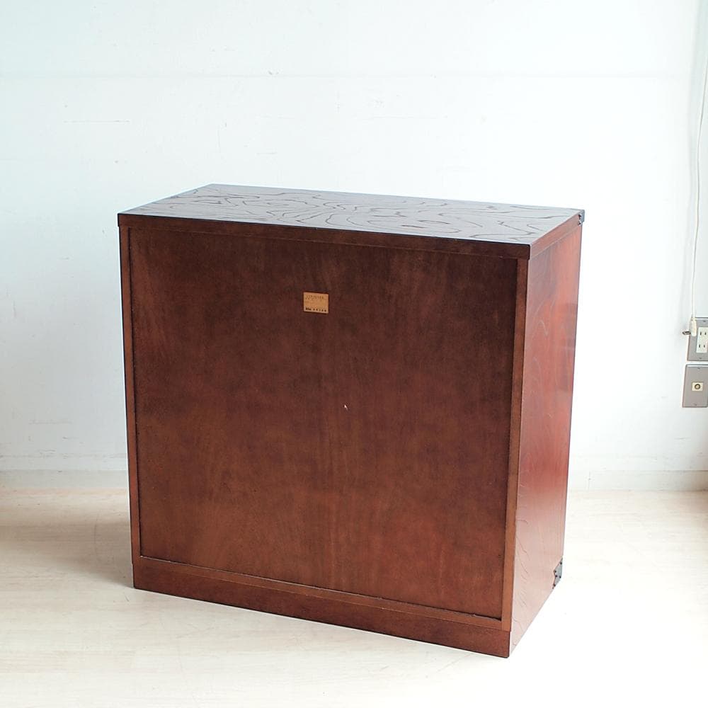 青木産業 越後 整理箪笥 90cm 鍵付き 欅材 時代箪笥 金具 ZR24078