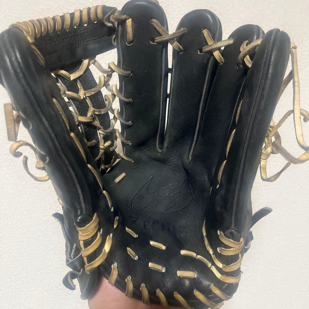 ジームス 硬式グローブ 黒 右投げ用