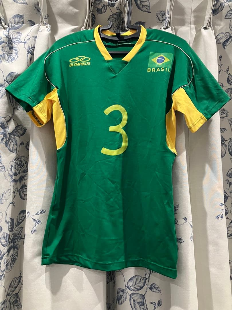 バレーボールブラジル代表 ÉRIKA選手 3番 ユニフォーム上下