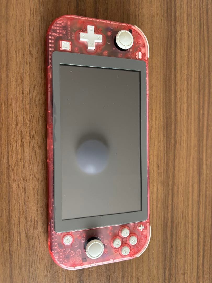 Nintendo Switch Lite クリアピンク 本体 シェル換装品