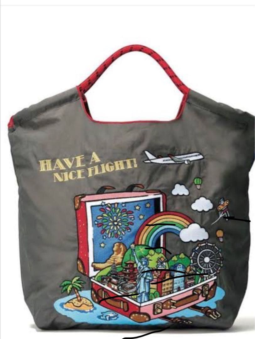 ボールアンドチェーンxJALエコバッグ