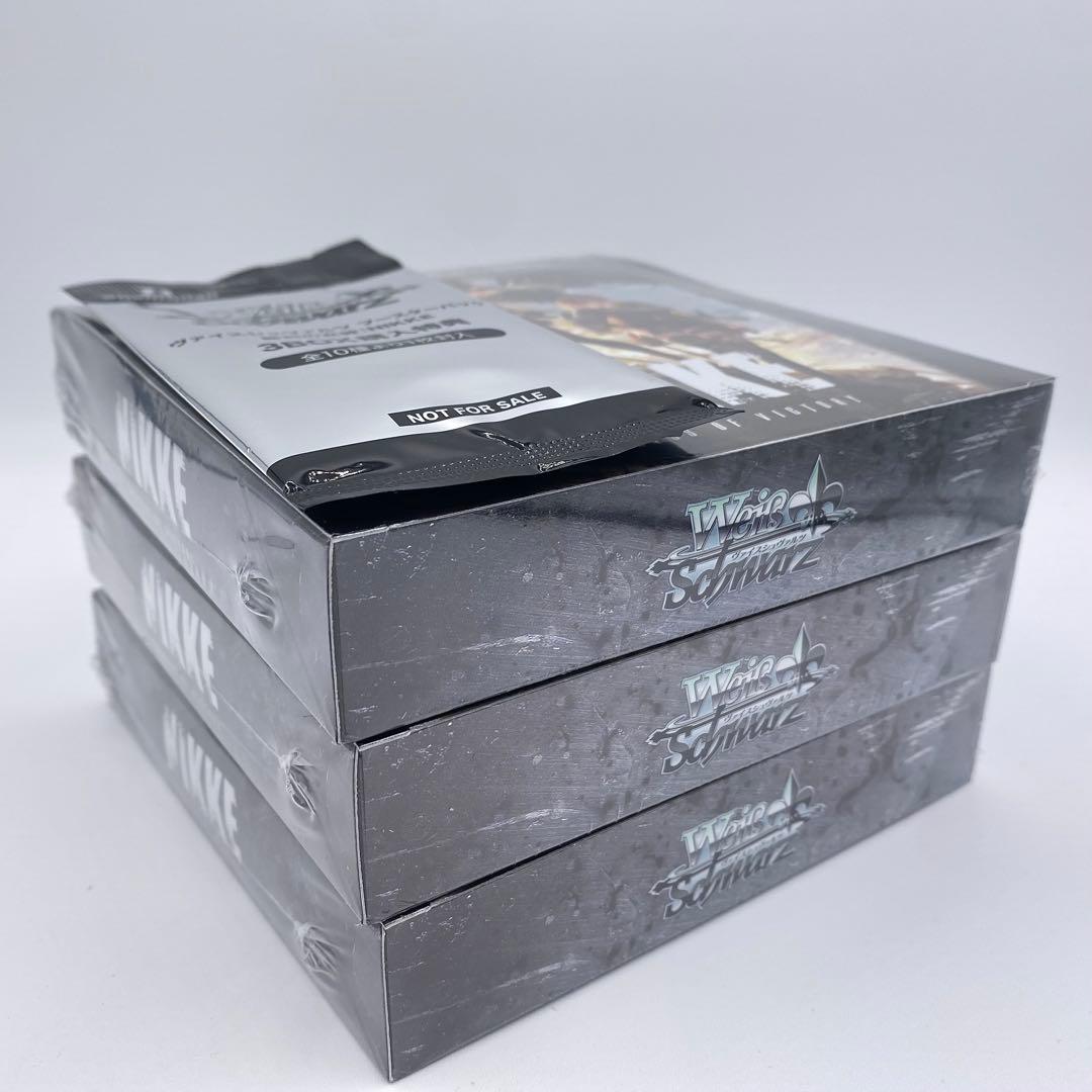 ヴァイスシュヴァルツ 初版 NIKKE ブースターパック勝利の女神 3BOX特典