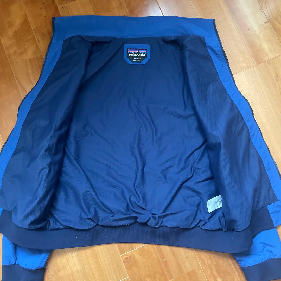 廃盤 patagonia 青 Lサイズ ナイロンジャケット バギーズジャケット