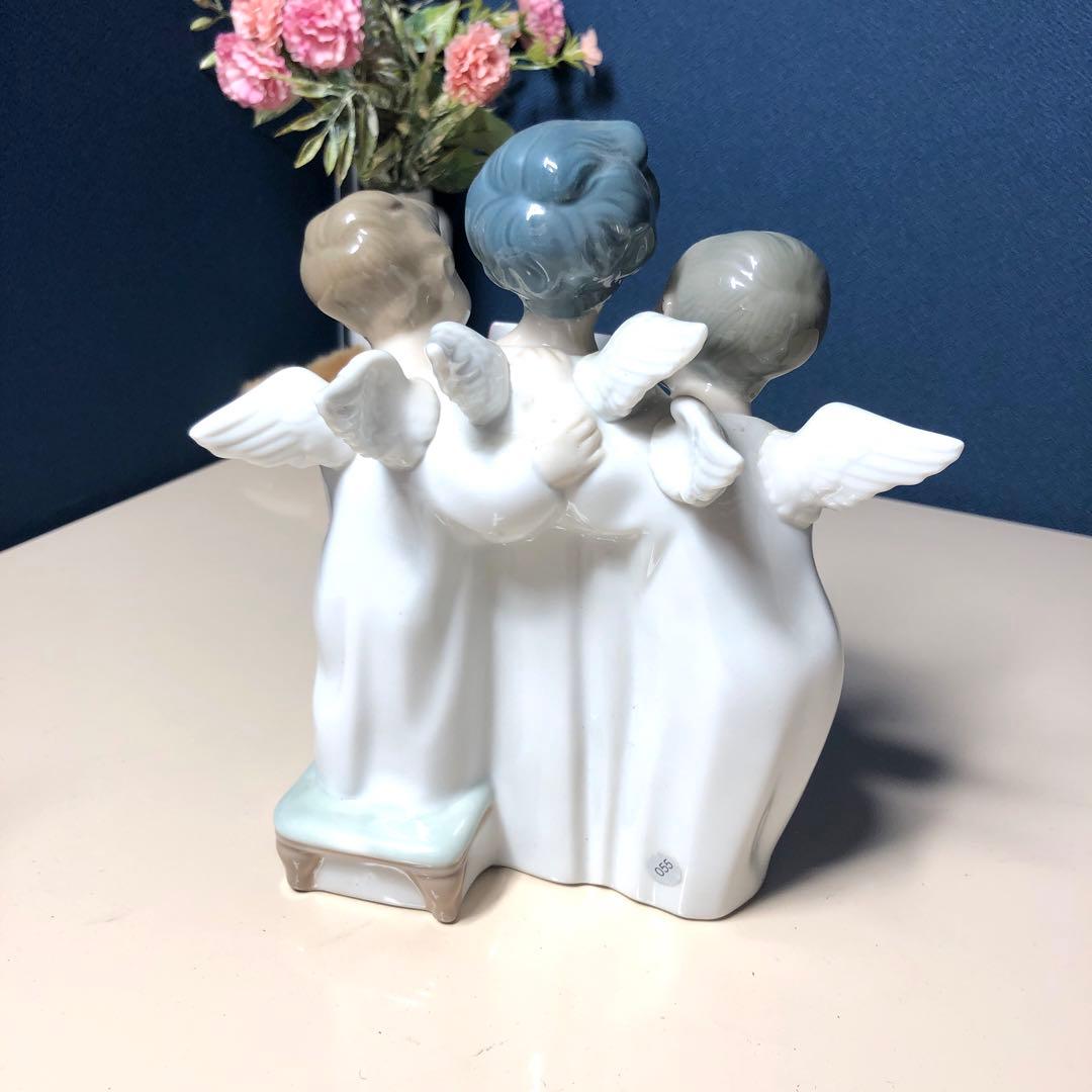 希少 リヤドロ 天使のコーラス 置物