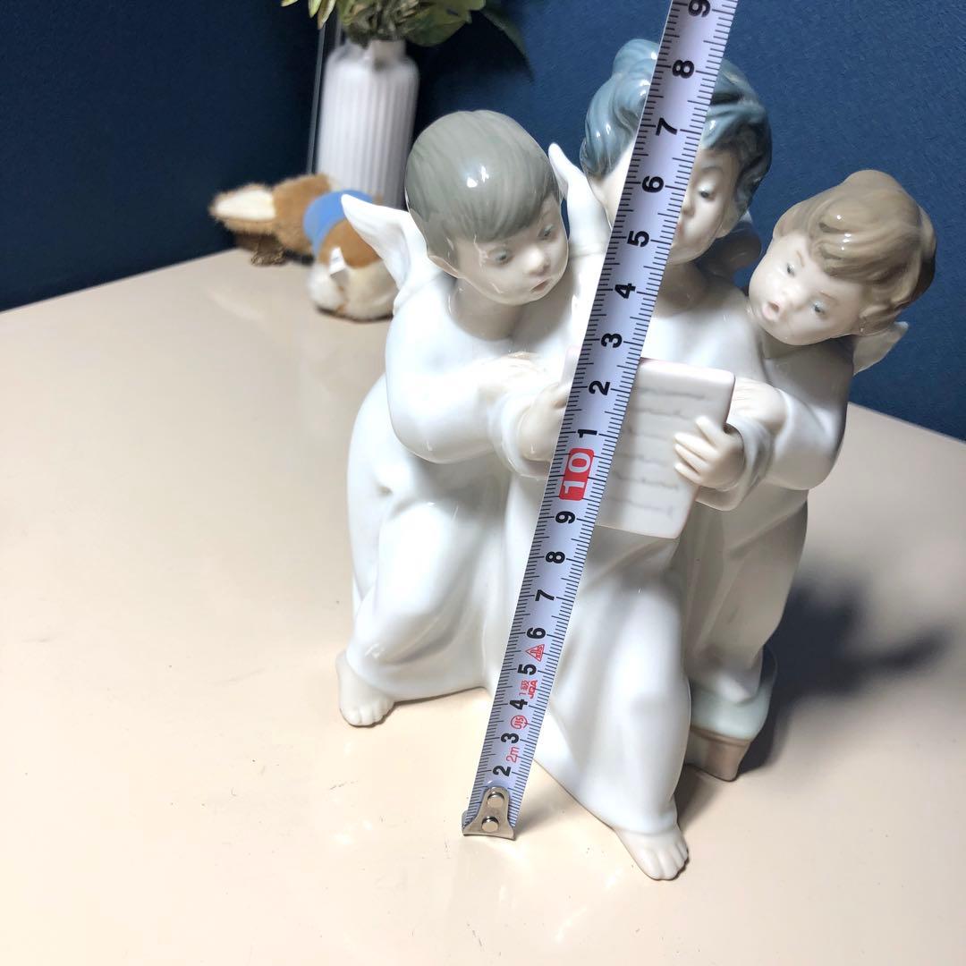 希少 リヤドロ 天使のコーラス 置物
