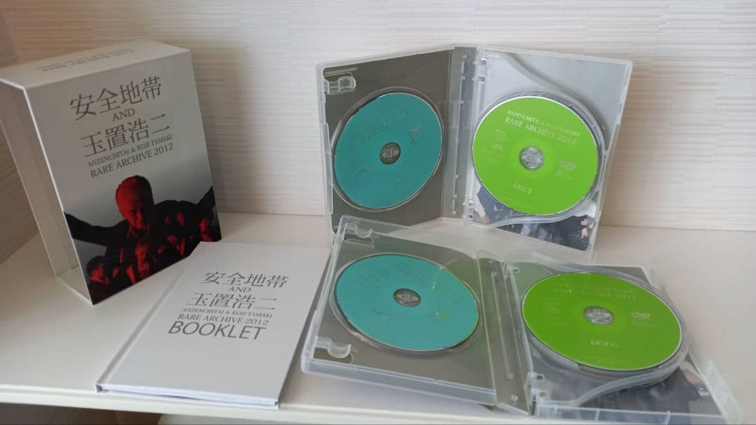 希少 安全地帯 & 玉置浩二 RARE ARCHIVE 2012 DVD 8枚組