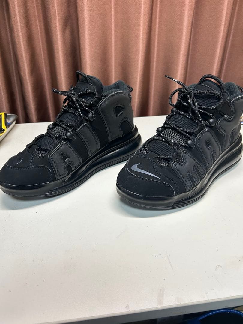 デ*ラ様 Nike Air Max ブラック バスケットシューズ