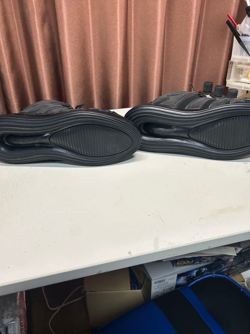 デ*ラ様 Nike Air Max ブラック バスケットシューズ