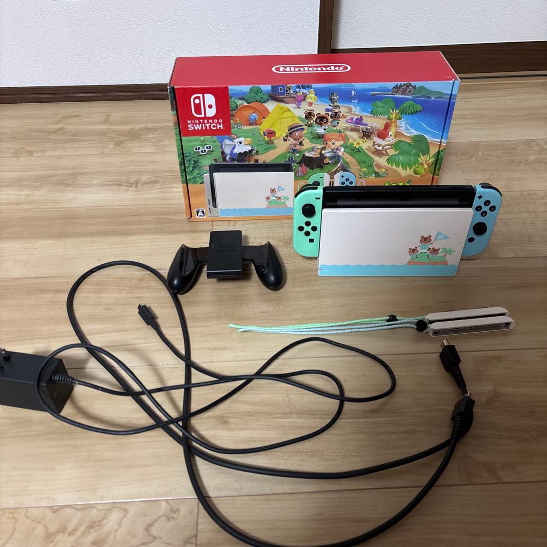 Nintendo Switch あつまれ どうぶつの森セット　専用ケース付き