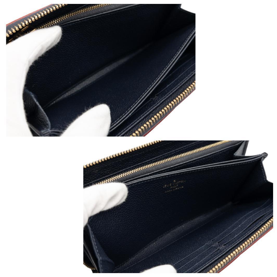 【使用感極小】ルイヴィトン アンプラント ジッピーウォレット マリーヌルージュ