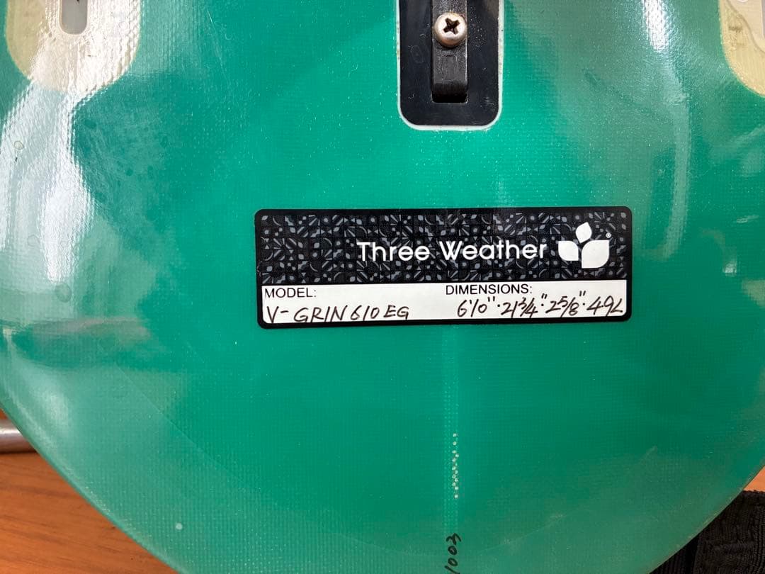 Three Weather V-GRIN610EG サーフボード