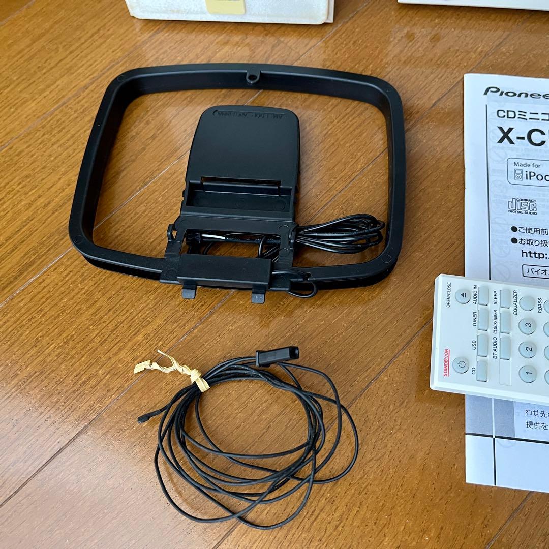 ミニコンポ Pioneer X-CM35 ホワイト【スピーカーなし】