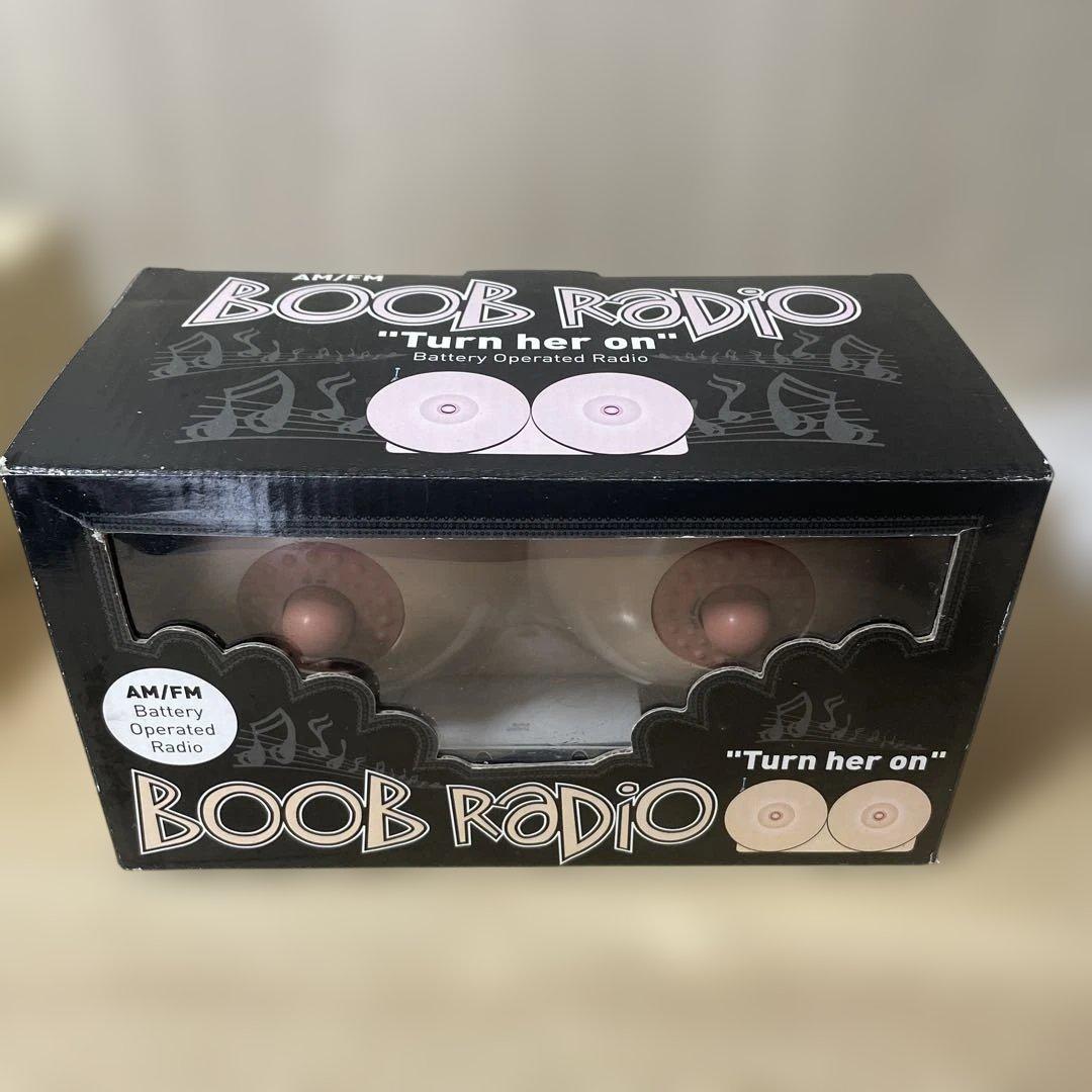 《BOOB RaDiO》 AM/FM 中国製したラジオです。Ln129