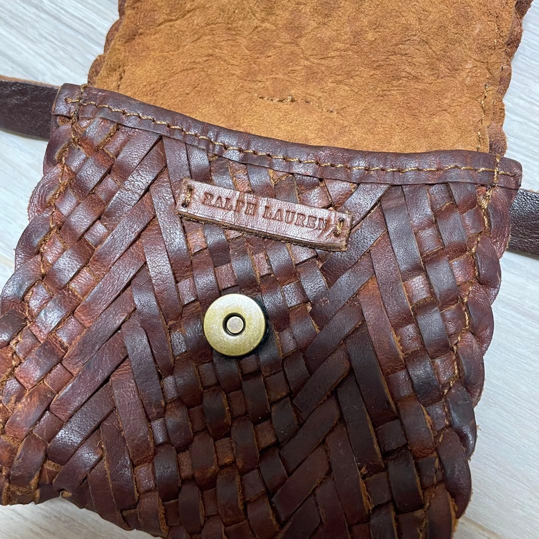 【希少レア】RalphbLauren ラルフローレン　ベルトポーチ　バッグ