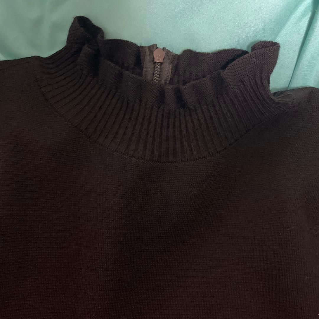 カメリアニットドッキングワンピ