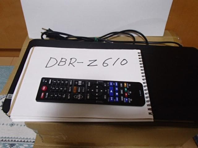 安心の動作保証品東芝ブルーレイレコーダ₋DBR‐ℤ610，W録画、