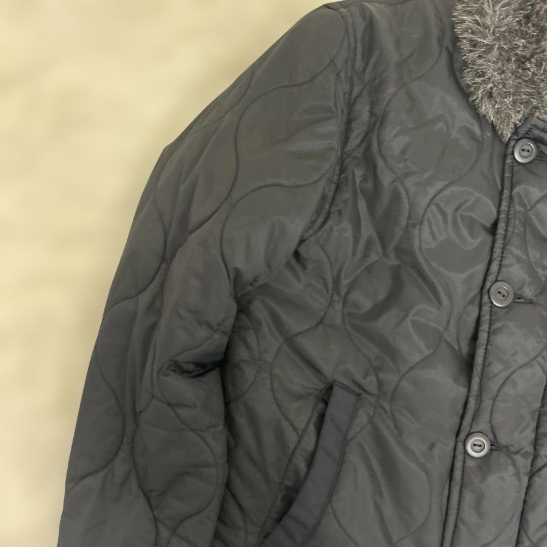 【極美品】ALPHA ファー　ナイロン　N-1 デッキ ジャケット　M