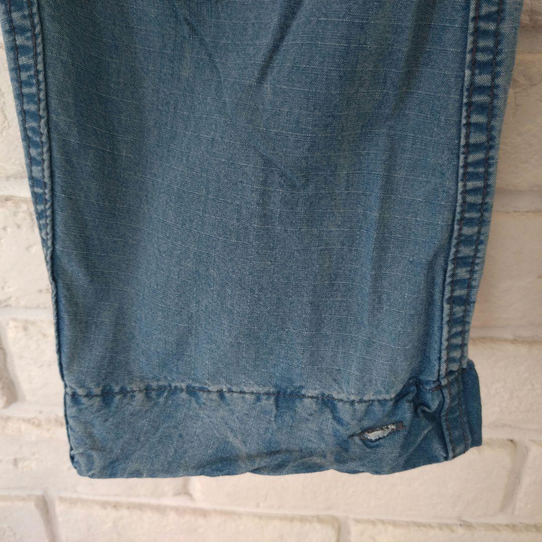 【美品】RRL INDIGO COTTON FLIGHT PANTS