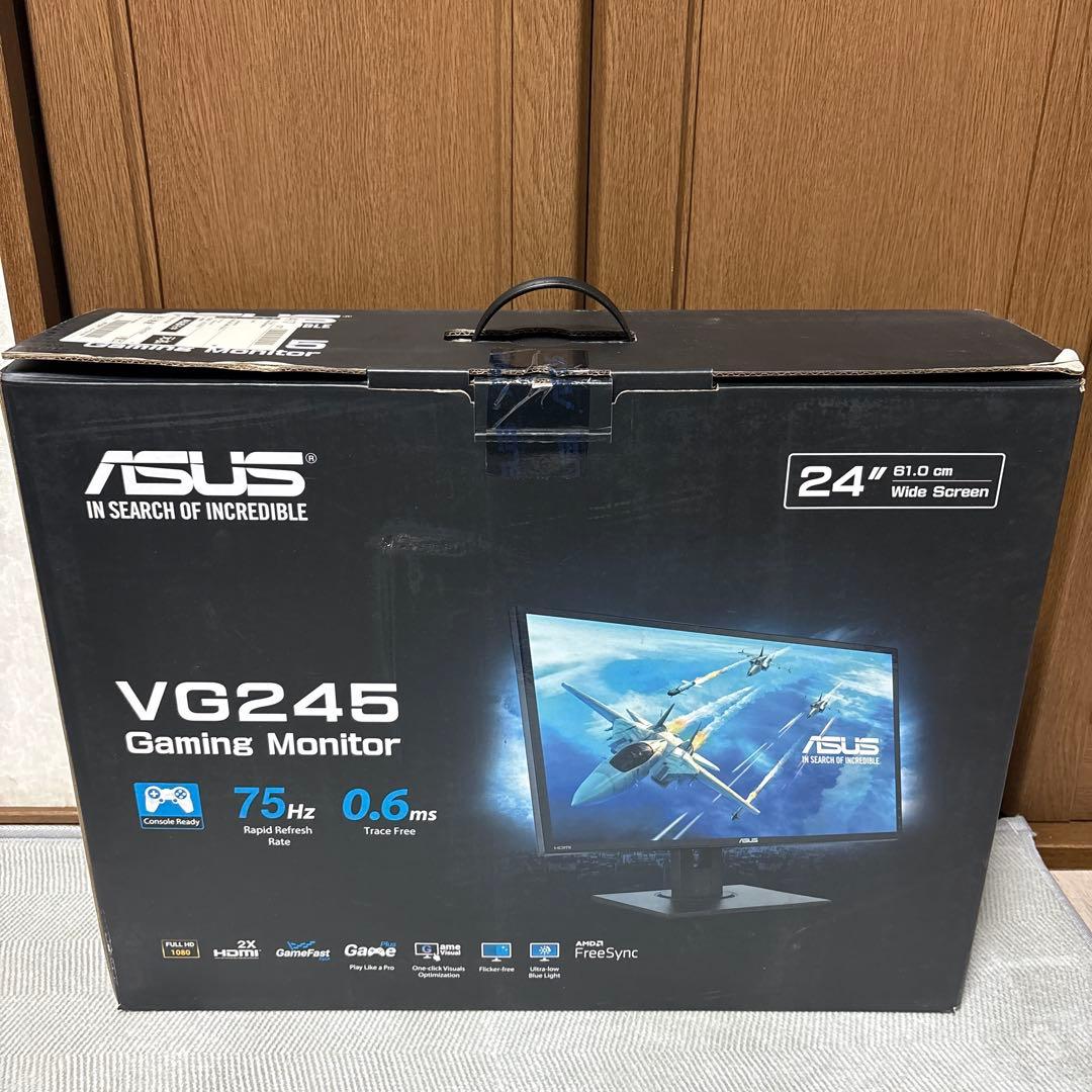 ASUS ゲーミングモニター VG245HE-J 24インチ16日まで値下げ