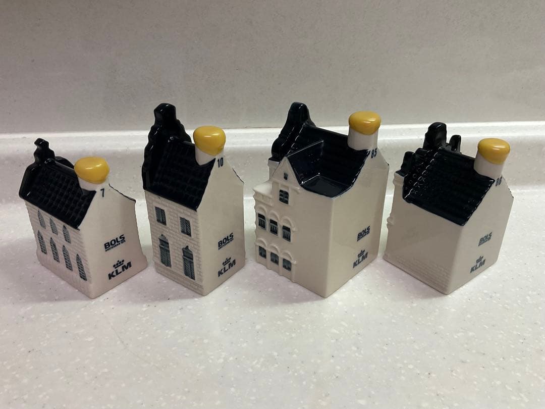 未開封KLM BOLS デルフトハウス 4点セット No.7 10 85 86