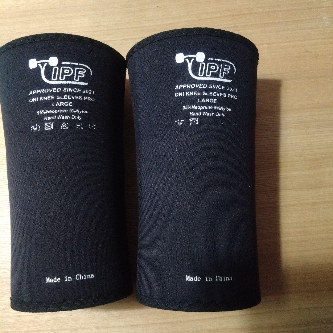 【SS級品】鬼　ONI ニースリーブPRO Lサイズ