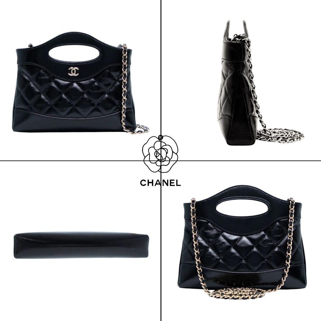 【新品未使用】 CHANEL キルティング ブラック ショルダー ハンド バッグ