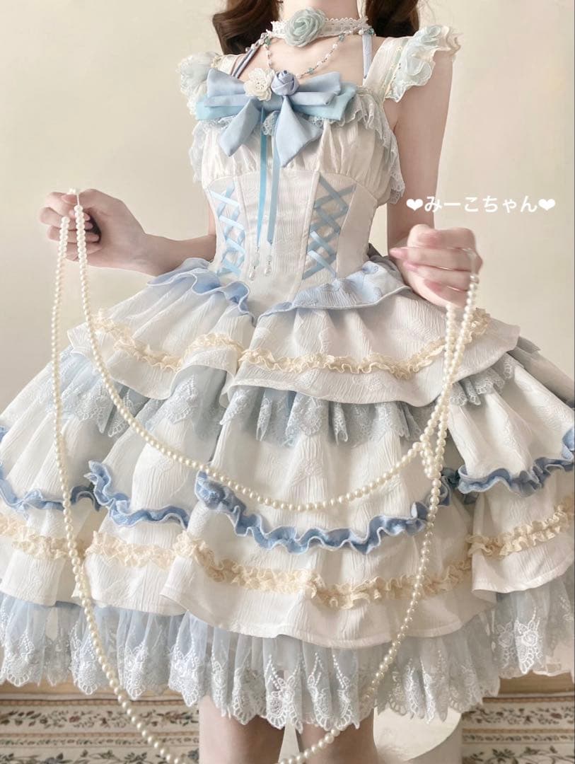 花鈴綺夢　4点セット　甘ロリ　しゅくれどーる　ロリィタ　ロリータ　クラロリ