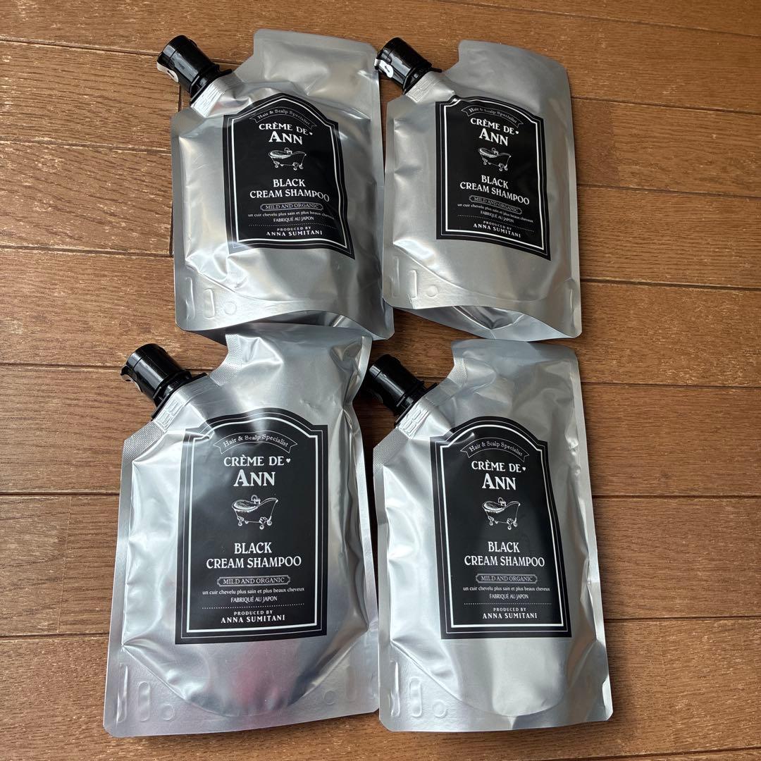 クレム・ド・アン ブラッククリームシャンプー 400g × 4個セット