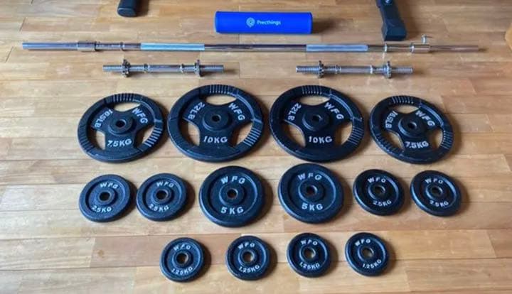 バーベル・ダンベル・プレート60kg