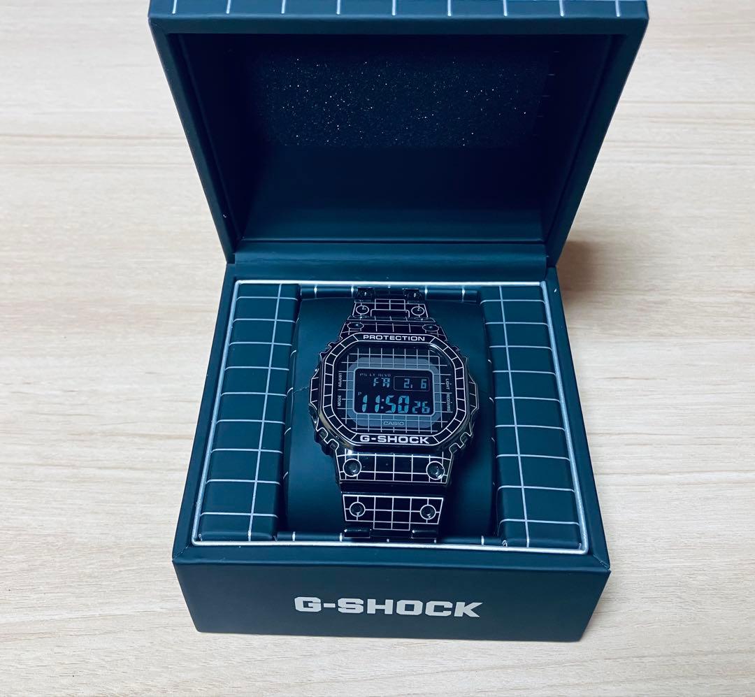 カシオ Gショック GMW-B5000CS-1JR フルメタルスクエア