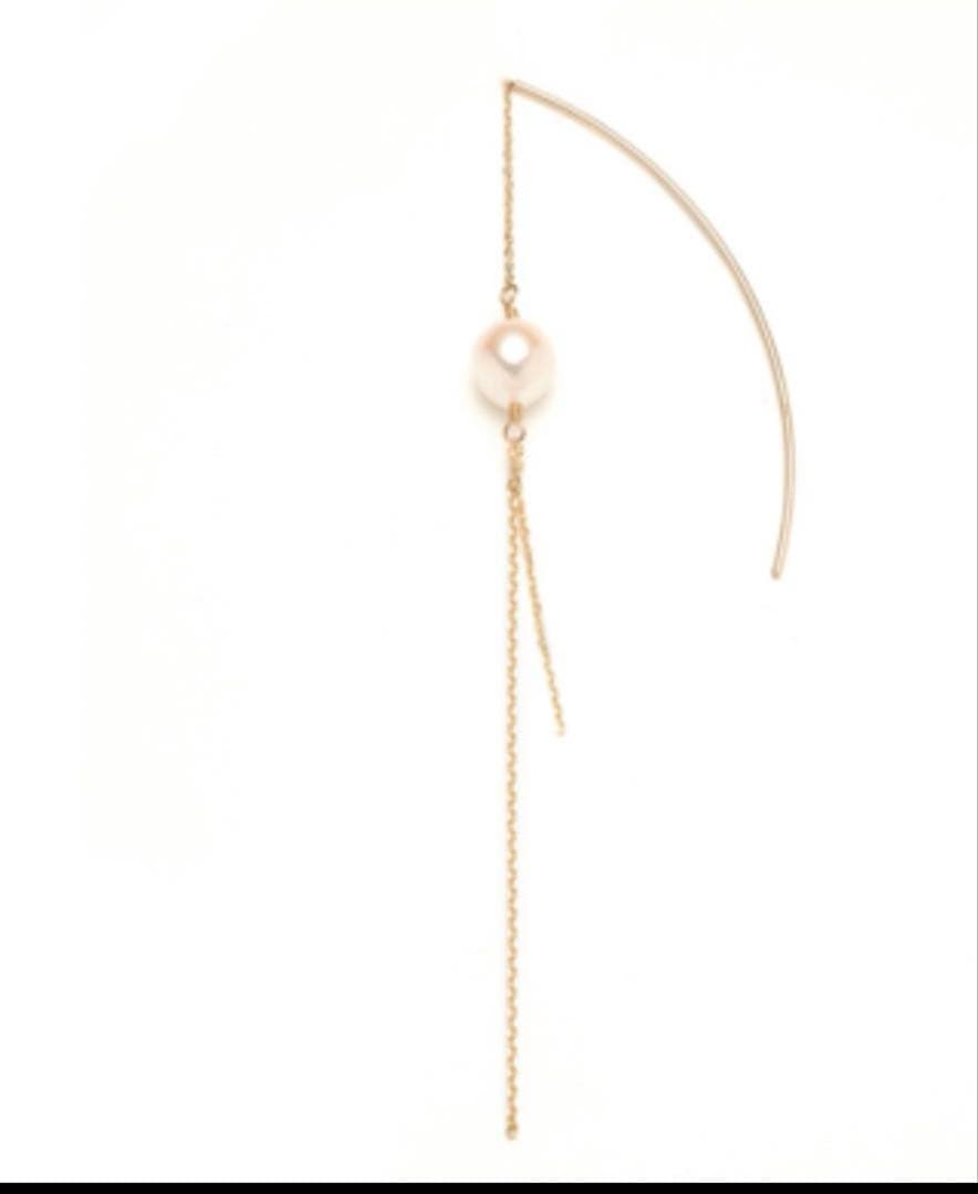 hirotaka 片耳 akoya pearl ピアス