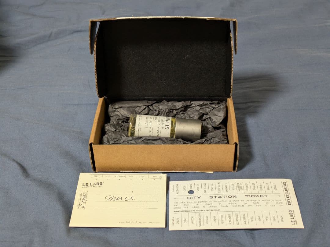 香水(ユニセックス) LE LABO BENJOIN 19