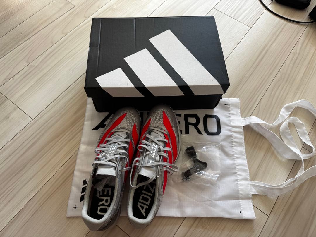 年始セール中☆【新品未使用】アディゼロ プライム SP4 26.5cm シルバー