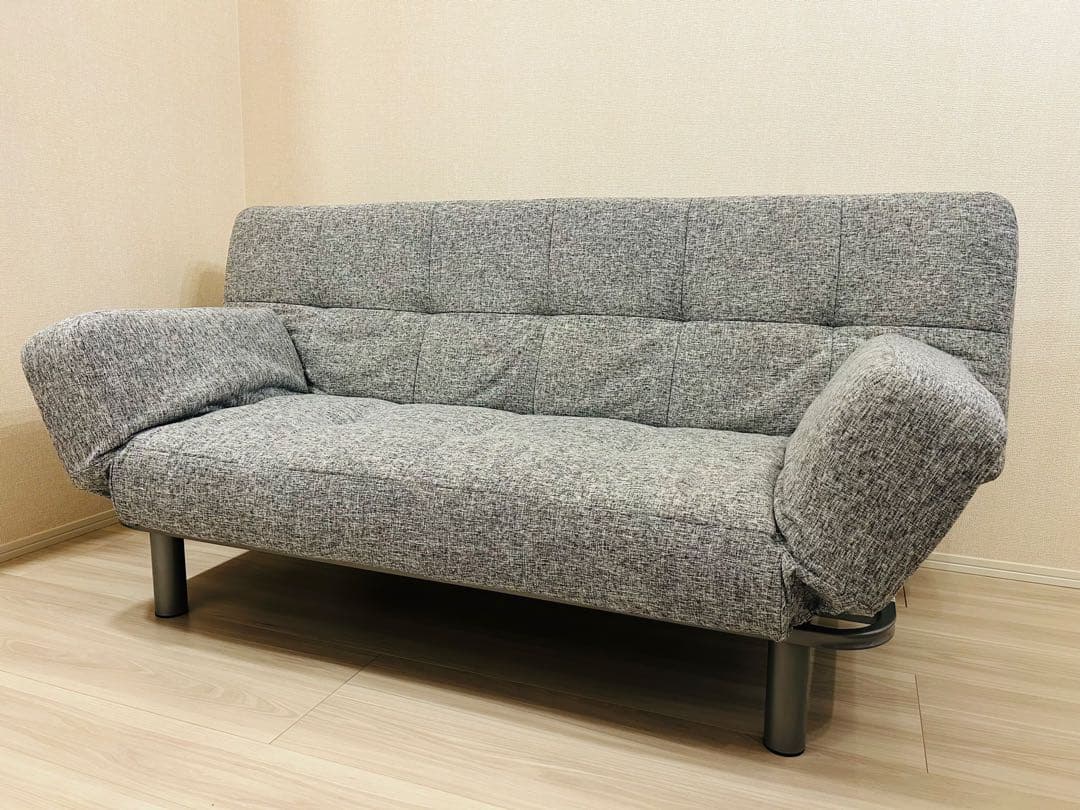 ニトリ ソファベッド(マークス AM GY)