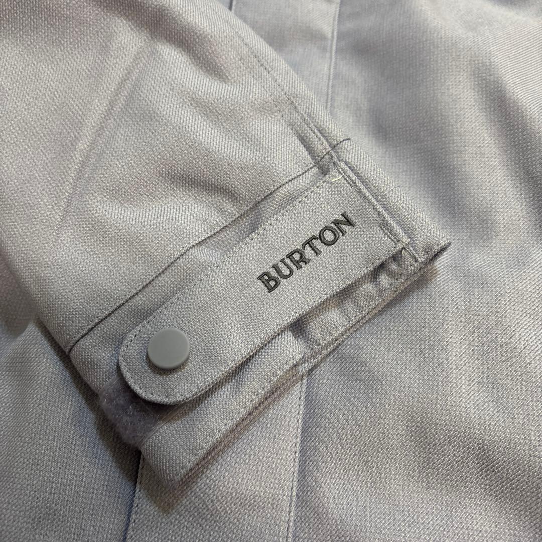 美品　BURTON スノーボードウェア 薄紫色 フード付き