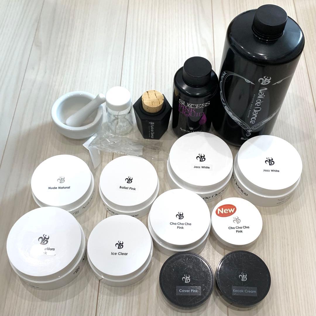 NaildeDanceネイルデダンス アクリルリキッド　アクリルパウダーダッペン