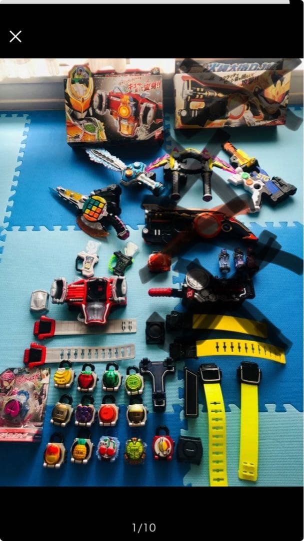 豪華セット！仮面ライダーセット　鎧武　エグゼイド　メロンエナジーロックシード