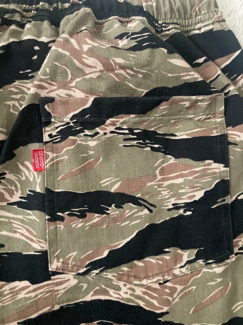ONAOSHI E タイガーカモフラージュ ワークパンツ XL