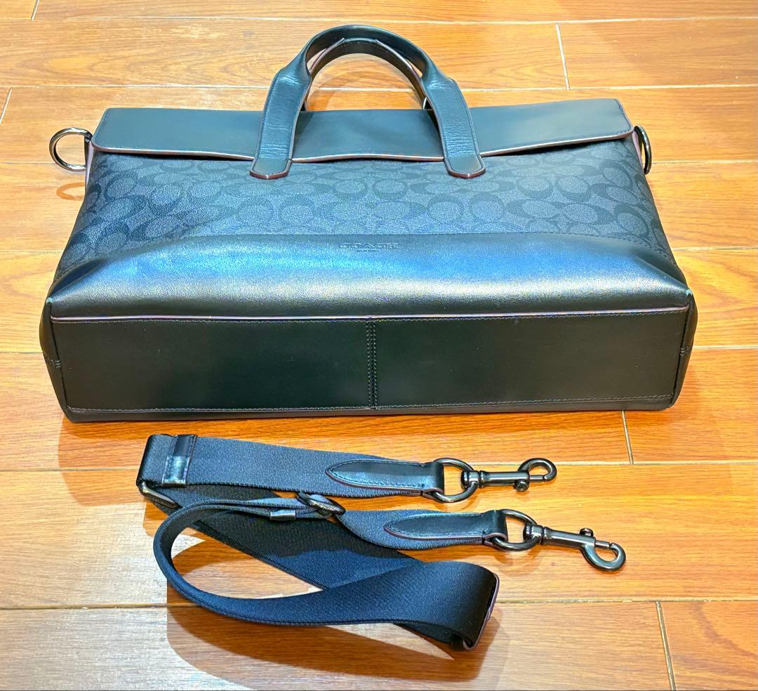 コーチ COACHビジネスバッグ ブラック