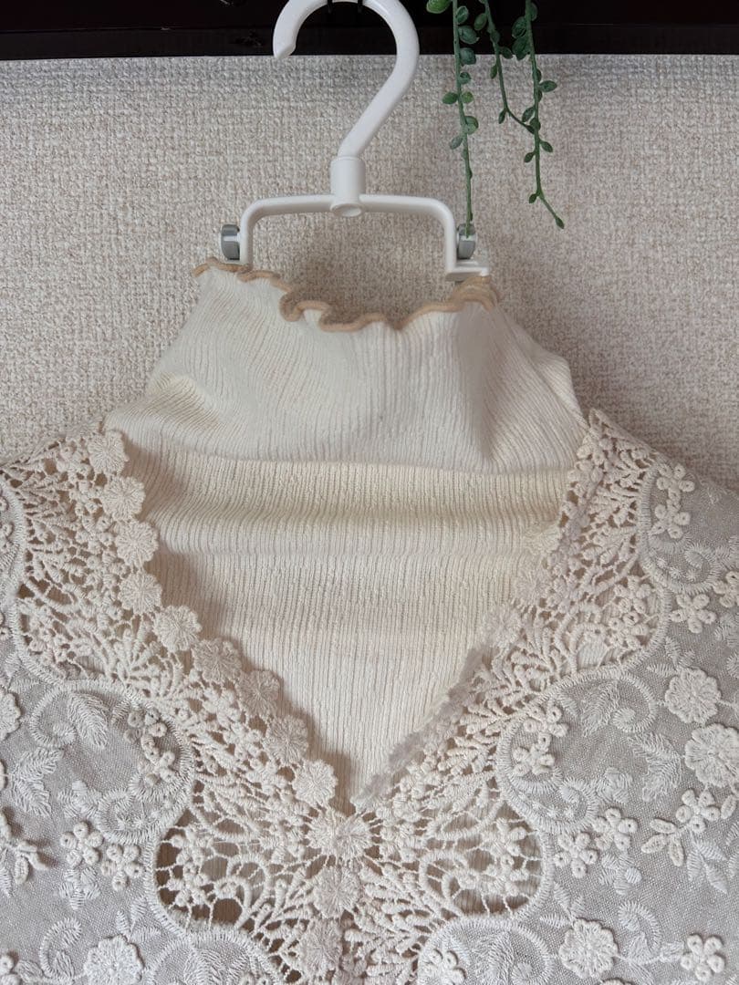 【美品】　ito hari 工房 リネン レース チュニック