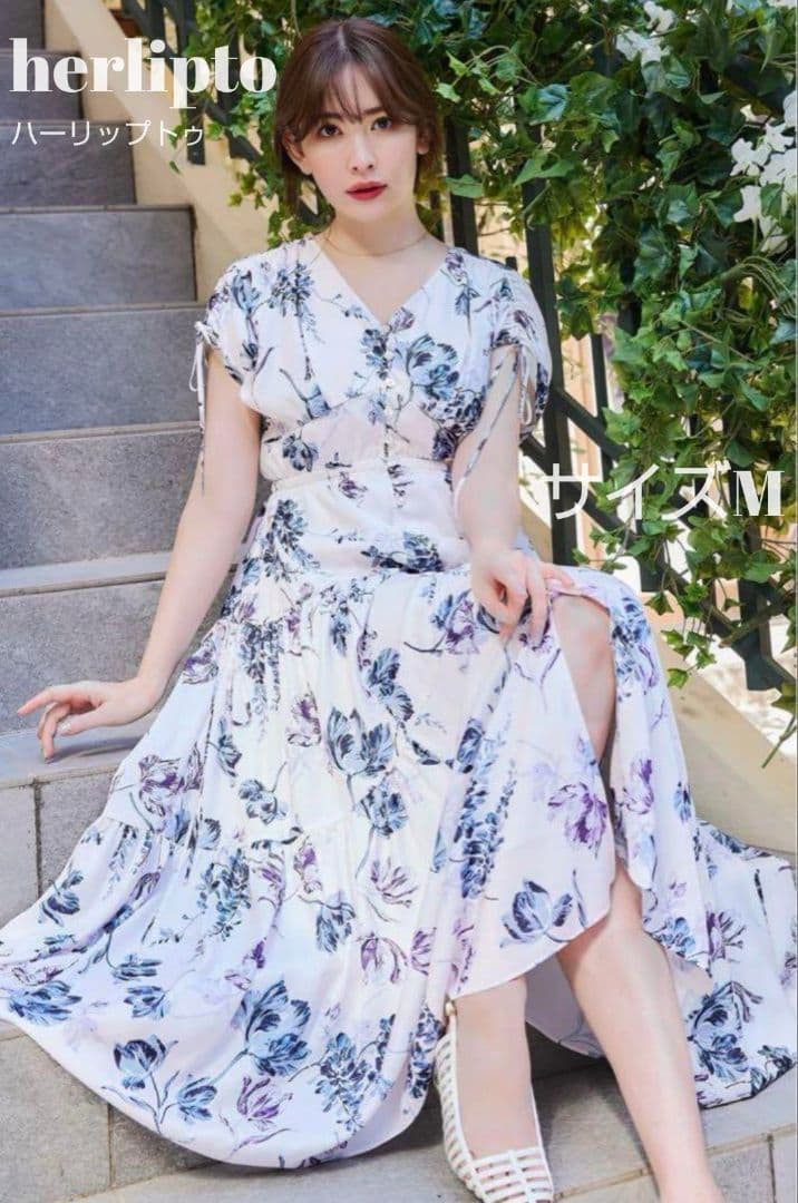 ワンピース herlipto Full Of Love Long Dress