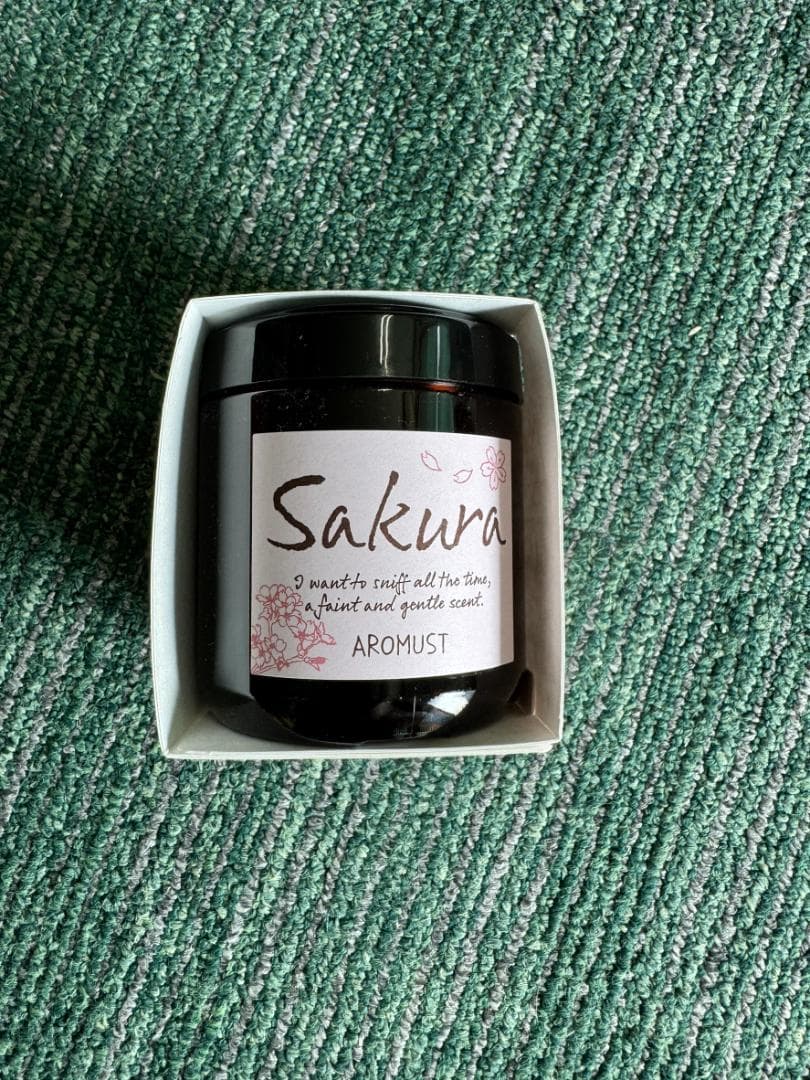 AROMUST SAKURA サクラの香り インテリアアロマゲル 45個