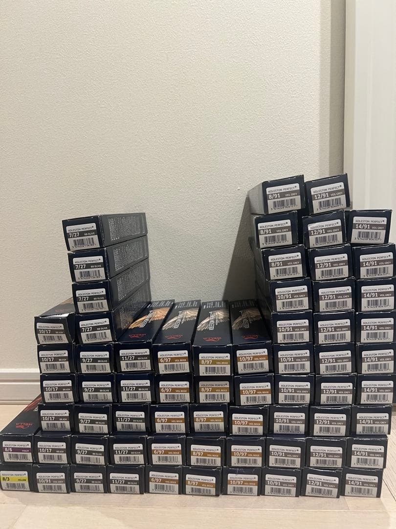 ウェラ　コレストンパーフェクト　カラー　66本セット