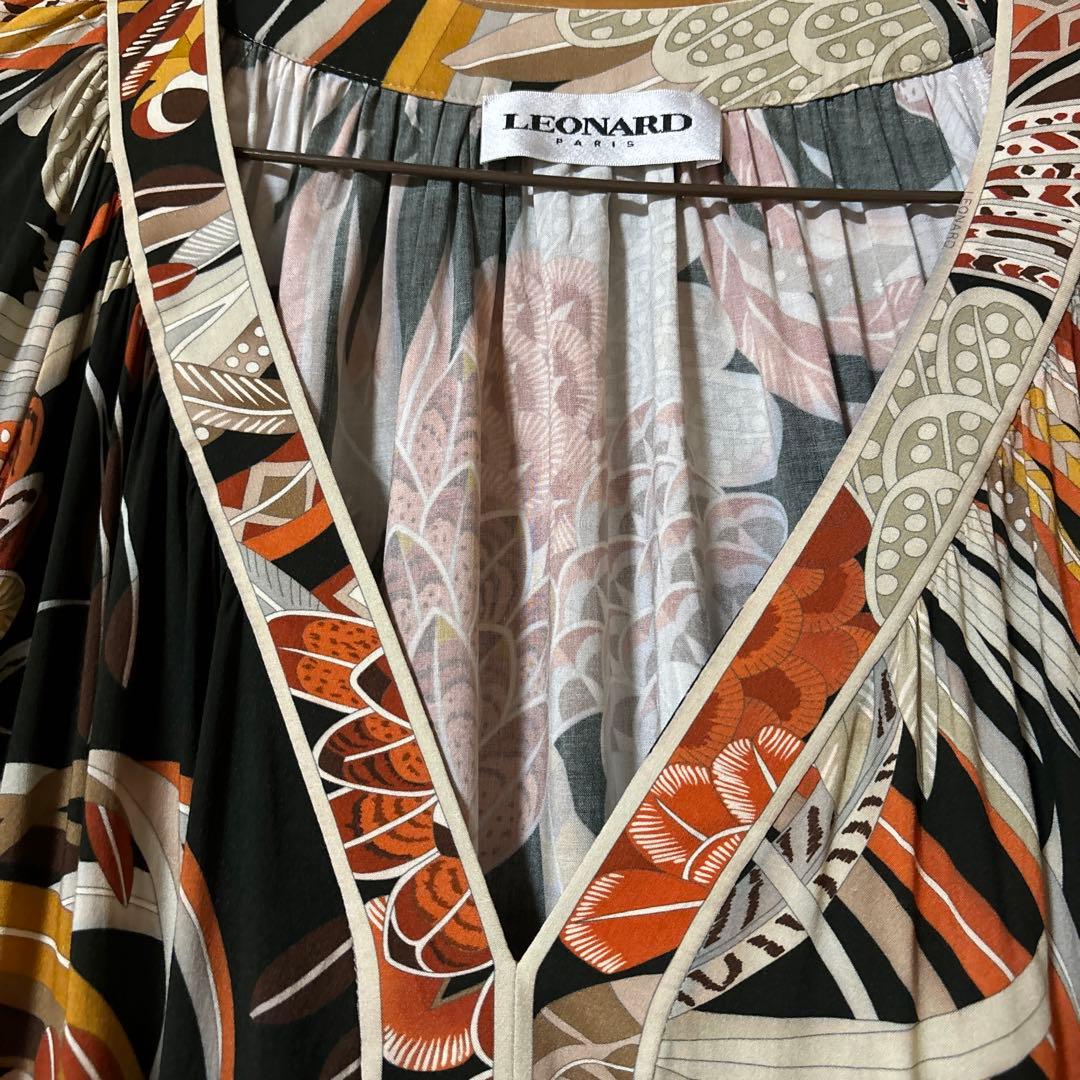 レオナールleonard 大きいサイズチュニック