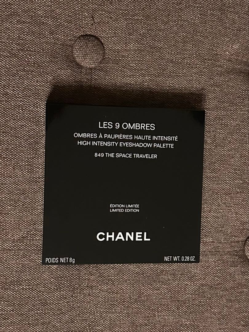 【シャネル】アイシャドウ　レヌフ オンブル コメット　849