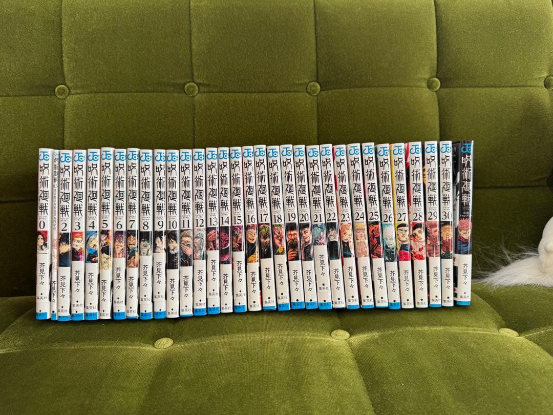呪術廻戦0〜30巻(1巻抜け)+公式ファンブック+0.5巻付き