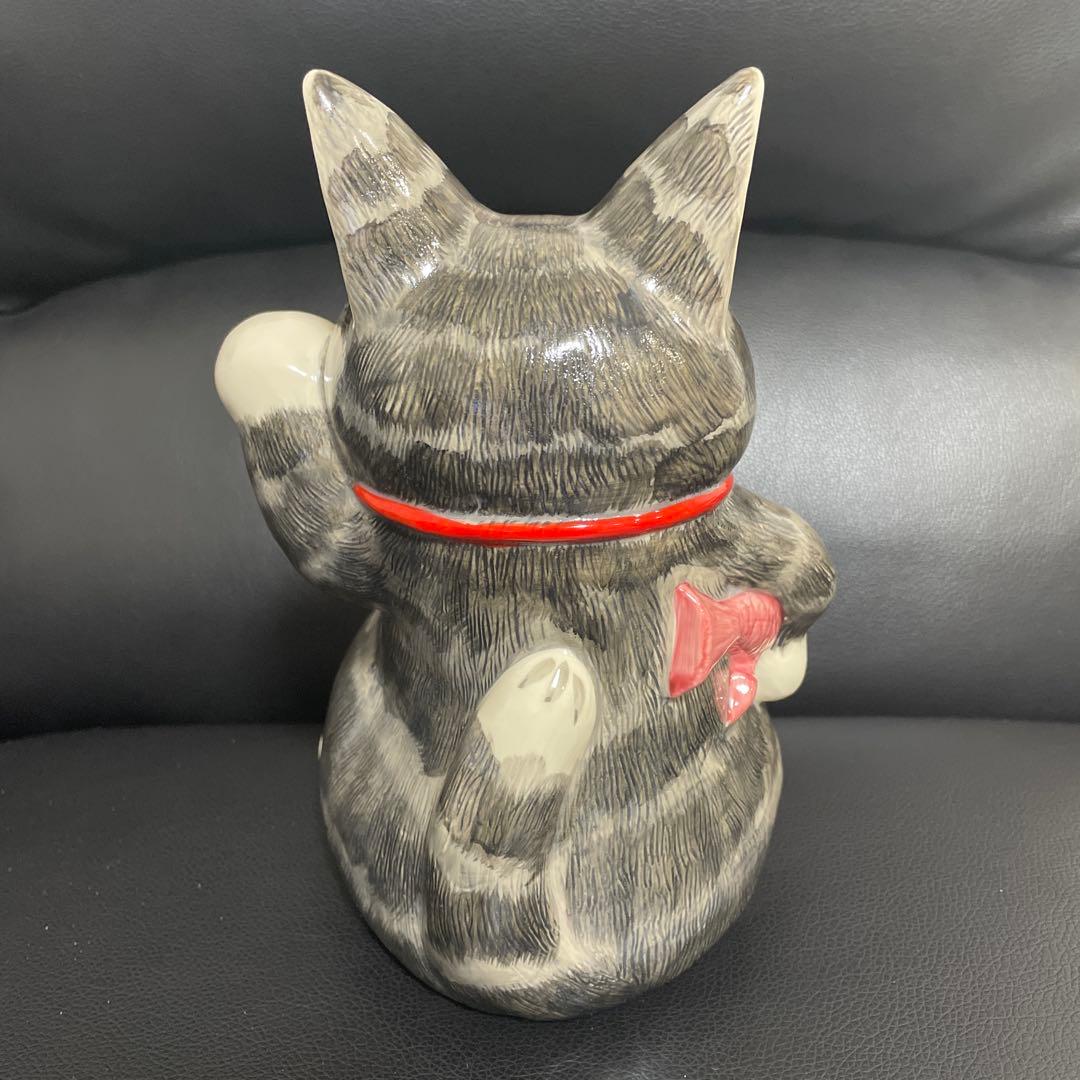 ゴ*キ様 【レア】福招きだやん　ダヤン　陶器　置物　招き猫　縁起物