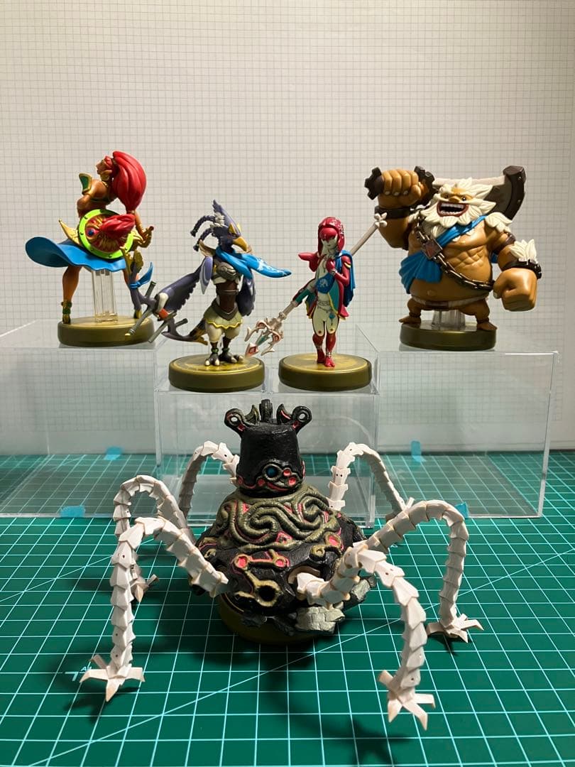 ゼルダの伝説ガーディアン＋四英傑のアミーボ5体セット(あつ森コラボ対応品)