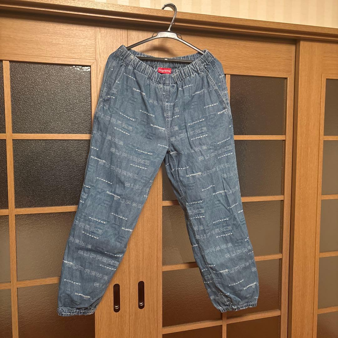 supremeワイドパンツ